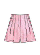 Pleated Shorts & Pants in Simplicity Misses' (S3137)