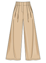 Pleated Shorts & Pants in Simplicity Misses' (S3137)