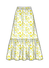 Bardot Ruffle Top & Flounce Skirt in Simplicity Kids (S3148)