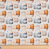 Cotton Poplin Print - Cutie Cats - Per ½ Metre