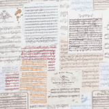 Symphony: Music Sheets - 100% Cotton