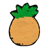 Iron on & Sew on Motif - Flip Sequin Pineapple
