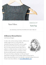 Draíocht Tank Top in Yarn Vibes Irish Tweed 4 Ply