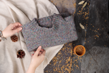 Oisín Sweater in Yarn Vibes Irish Tweed 4 Ply