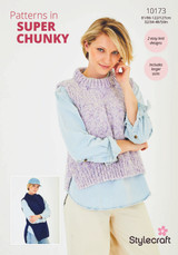 Tank Tops in Stylecraft Serene & Grace Super Chunky (10173) Tank Tops in Stylecraft Serene & Grace Super Chunky (10173)