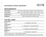 Accessories in Stylecraft Serene & Grace Aran (10176) Accessories in Stylecraft Serene & Grace Aran (10176)