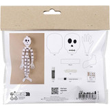 Mini Craft Kit - Paper Skeleton Decorations