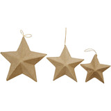 Papier Mache Stars (6pcs)