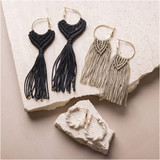 Mini Craft Kit - Macramé Earrings