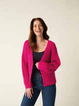 Fluffy Little Cardigan in Sirdar Soft Down (10879) - PDF