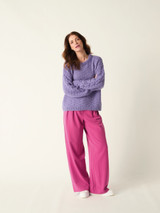 Soft Cable Sweater in Sirdar Soft Down (10881) - PDF