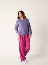 Soft Cable Sweater in Sirdar Soft Down (10881) - PDF