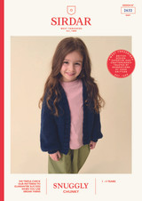 Nordic Nature Cardigan in Sirdar Snuggly Chunky (2632) - PDF