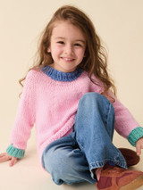 Scandi Pop Sweater in Sirdar Snuggly Chunky (2634) - PDF
