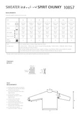 Circular Raglan Sweater in Hayfield Spirit Chunky (10857) - PDF
