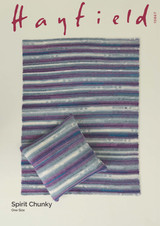 Crochet Blanket Set in Hayfield Spirit Chunky (10867) - CROCHET - PDF Crochet Blanket Set in Hayfield Spirit Chunky (10867) - CROCHET - PDF