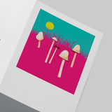 Picture of Greeting Card - Shaggy Ink Cap