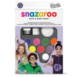 Snazaroo Face & Body Paint (22pcs) - Ultimate Party Pack