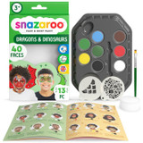 Snazaroo Face Painting Kit (13pcs) - Dinosaur & Dragon