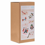 Christmas Cross Stitch Kit - Advent Calendar 12 Doors