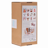 Christmas Cross Stitch Kit - Advent Calendar 12 Doors