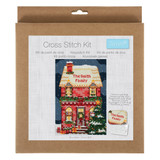 Large Counted Cross Stitch Kit - Festive Home