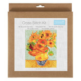 Large Counted Cross Stitch Kit - Autumn Bloom