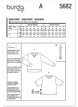 Men's Sweater & T-Shirt in Burda Style (5682)