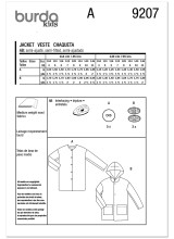 Coats in Burda Kids (9207)