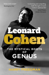 Book cover for Leonard Cohen: The Mystical Roots of Genius by Harry Freedman