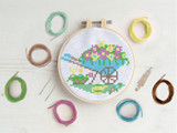 Simply Make Cross Stitch Kit - Gardening