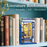 Book Nook DIY Kit: Literature Bookstore
