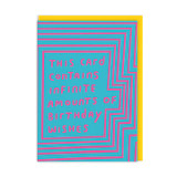 Picture of Greeting Card - Infinite Birthday Wishes