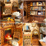 Book Nook DIY Kit: Eternal Bookstore
