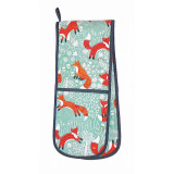 Image for Double Oven Glove - Foraging Fox