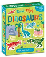Book cover for Build and Play Dinosaurs by Robyn Gale