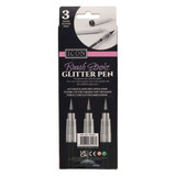 Icon Brush Stroke Glitter Pens (3pk)