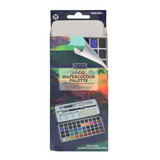 Icon Artists Watercolour Palette & Professional Watercolour Brushes
