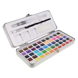 Icon Artists Watercolour Palette & Professional Watercolour Brushes