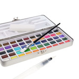 Icon Artists Watercolour Palette & Professional Watercolour Brushes