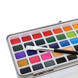 Icon Artists Watercolour Palette & Professional Watercolour Brushes