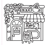 Color Me Comfy Adult Coloring Book