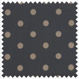 Craft Bag - Charcoal Polka Dot