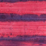 50's Cotton Batik: Dusky Orchid & Raspberry Stripes - Per ½ Metre