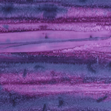 50's Cotton Batik: Amethyst & Evening Violet Stripe - Per ½ Metre