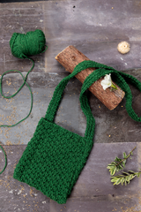 Cairdeas Crossbody Bag in Yarn Vibes Aran