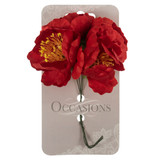 Hellebore Stems (4pcs) - Red