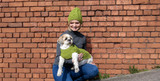 Madra Dog Jacket in Yarn Vibes Aran