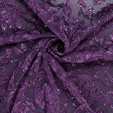 Baroque Sequined Lace - Per ½ Metre