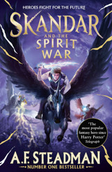 Book cover for Skandar and the Spirit War Volume 5 by A.F. Steadman